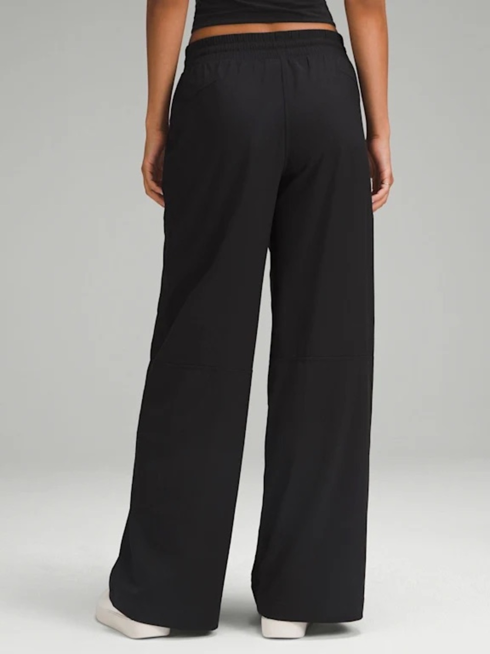 Lululemon women’s Swift Mid-Rise Wide-Leg Pant black 6 - Picture 2 of 7